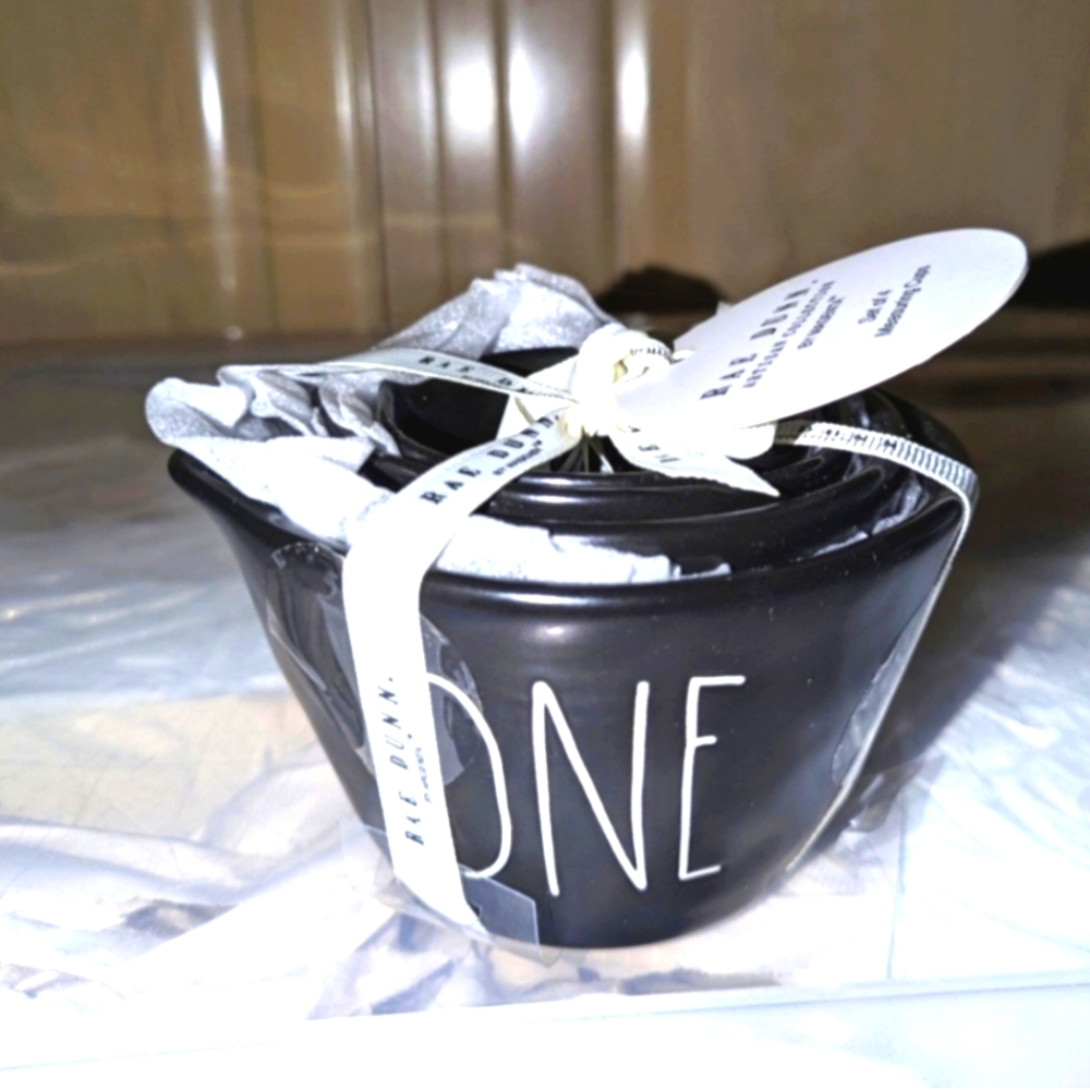 Htf Rae Dunn Halloween black measuring cups. Farmhouse decor/ Baking utensils